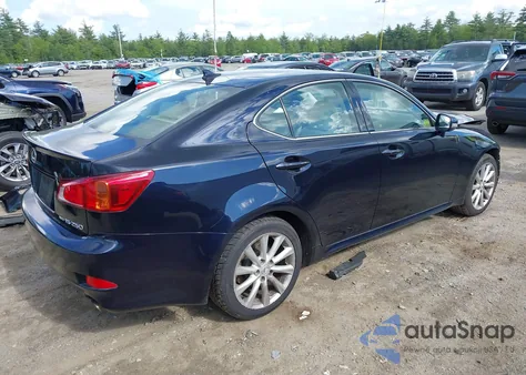 2009 Lexus Is 250 from USA, damaged, VIN JTHCK262695031554